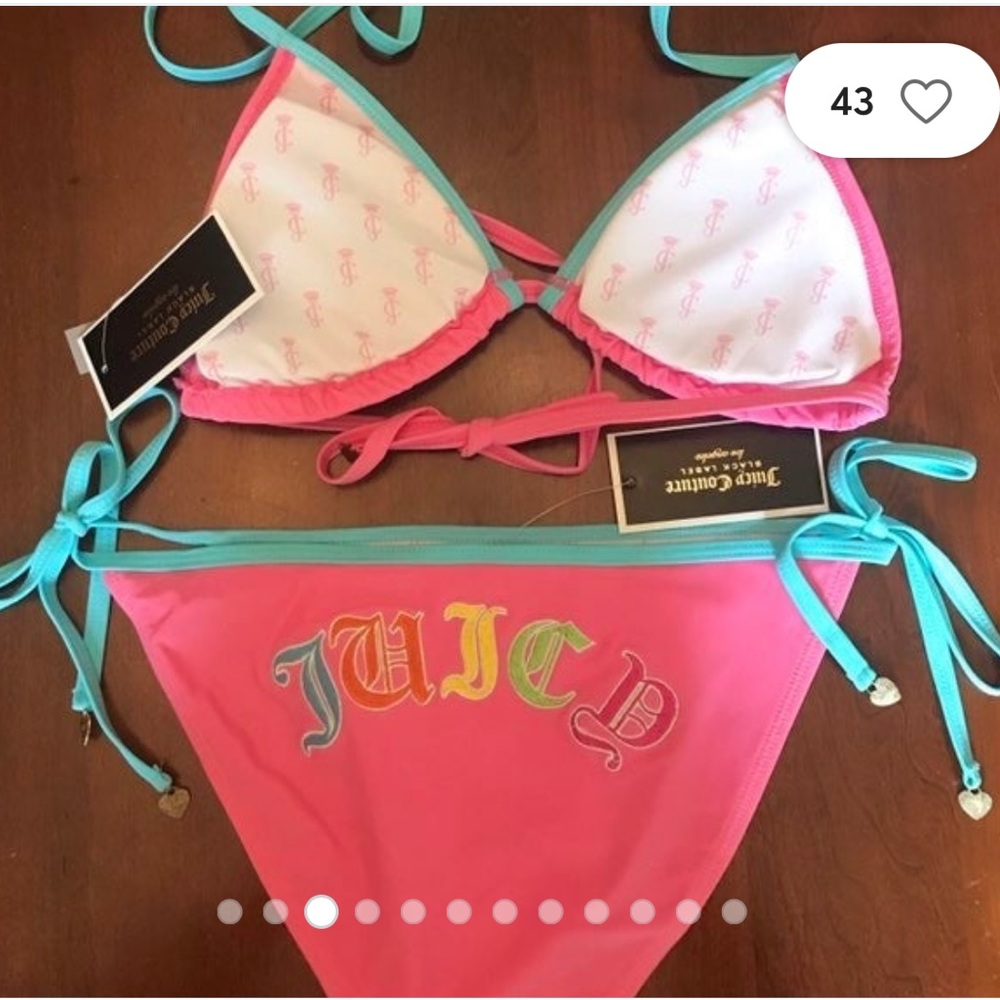 ISO Juicy Couture Two Piece Bikini Set❗️💞